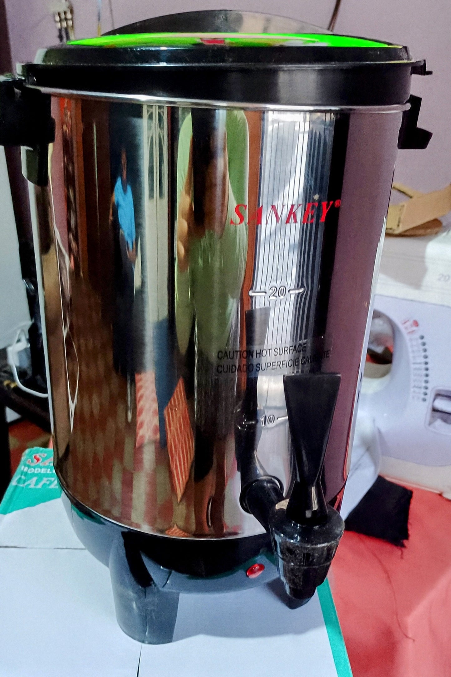 Cafetera Sankey